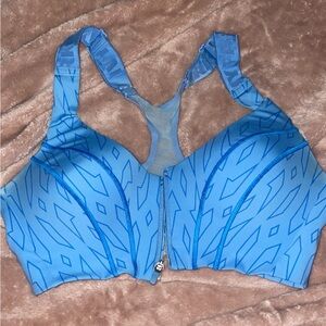 Adidas ivy park icy park blue sports bra